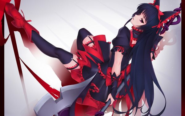 animemeisjes,Gate Jieitai Kanochi nite Kaku Tatakaeri,Rory Mercury,1920x1200 px,anime,kousen