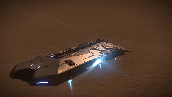 ruimte,voertuig,Elite Dangerous,Federal Corvette,licht,reflectie