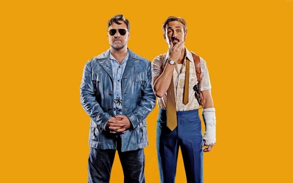 Ryan gosling,the nice guys,russell crowe