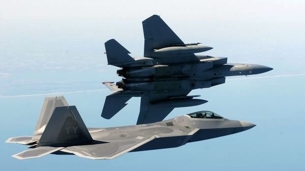 1920x1080 px,Flugzeug,F 15 Eagle,Jets,Militärflugzeug,F22 Raptor