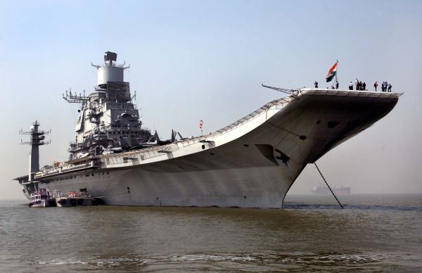 enviar,mar,vehículo,Acorazado,portaaviones,INS Vikramaditya