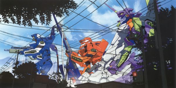 anime,Neon Genesis Evangelion,senjata