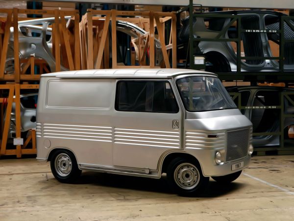 auto,vozidlo,dodávka,nákladní auto,1968,Simca