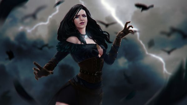 В Witcher 3 див лов,Вещерът,Yennefer на Vengerberg