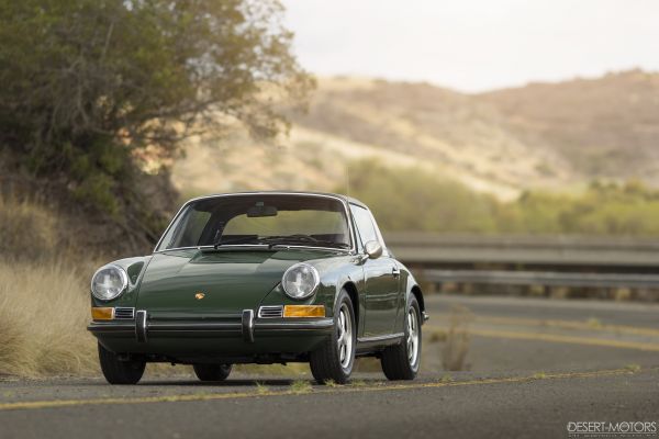 Porsche 911,targa,grønne biler,gammel bil,klassisk bil,vei