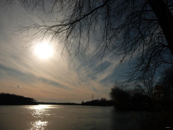 solljus,solnedgång,sjö,natur,reflexion,himmel