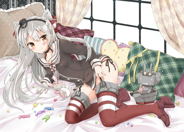 anime,anime lányok,Kantai Collection,Amatsukaze Kancolle