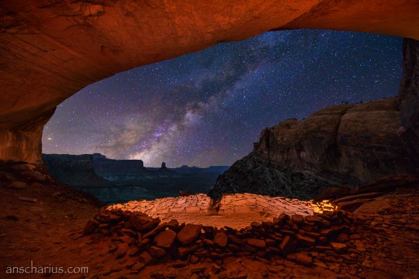 USA, Landschaft, Nikon, Canyonlands, Utah, Höhle