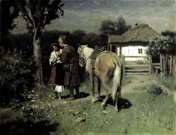 Mykola Pymonenko,tradičné umenie,classic art,olejomaľba