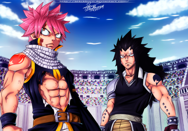 Conto de fadas,Dragneel Natsu,Gajeel Redfox