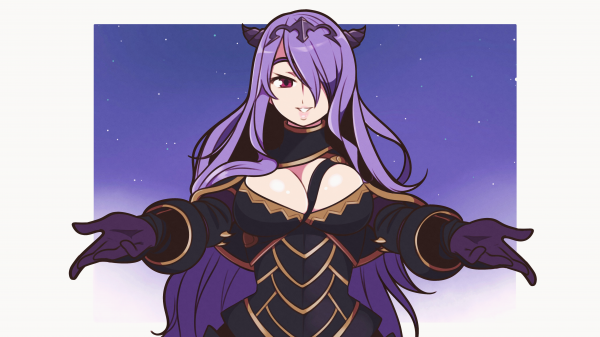 långt hår,Camilla Fire Emblem,Fire Emblem,Fire Emblem Fates,Nintendo,lila hår