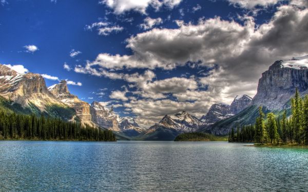 paysage,Montagnes,Lac,la nature,réflexion,ciel