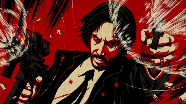 films,artwork,John Wick,John Wick Hoofdstuk 2,Keanu Reeves