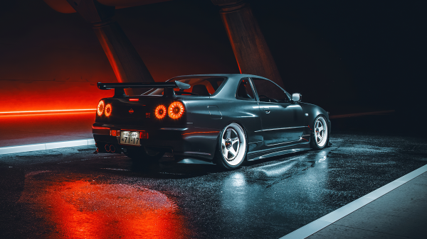 Nissan,รถ,Nissan R34 GTR,ญี่ปุ่น,ญี่ปุ่น