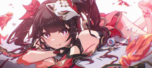 Honkai Star Rail, artwork, Sparkle Honkai Star Rail, anime, anime girls, brunette