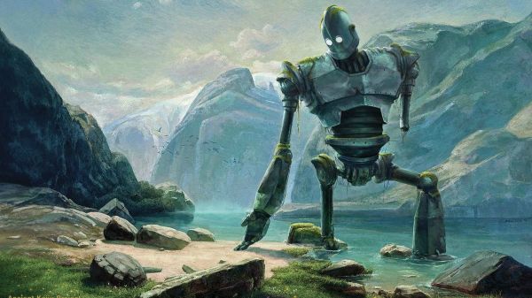 digitale kunst,artwork,rivier-,mythologie,The Iron Giant,bergen