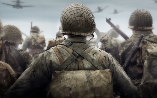 Call of Duty World War II,兵士,ビデオゲーム