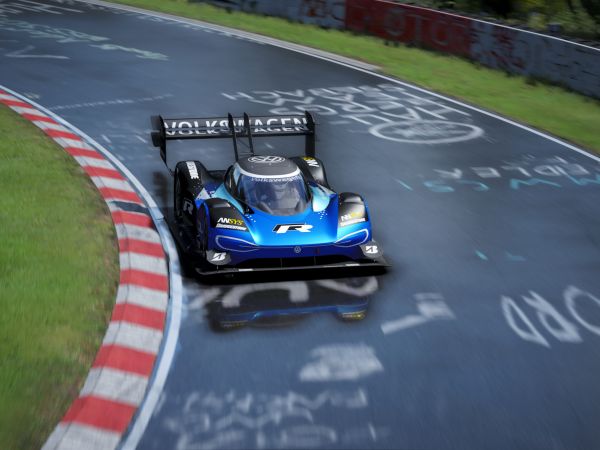 Nürburgring,Volkswagen,Volkswagen ID R,Assetto Corsa,kilpa-autoihin,tietokonepelaamiseen