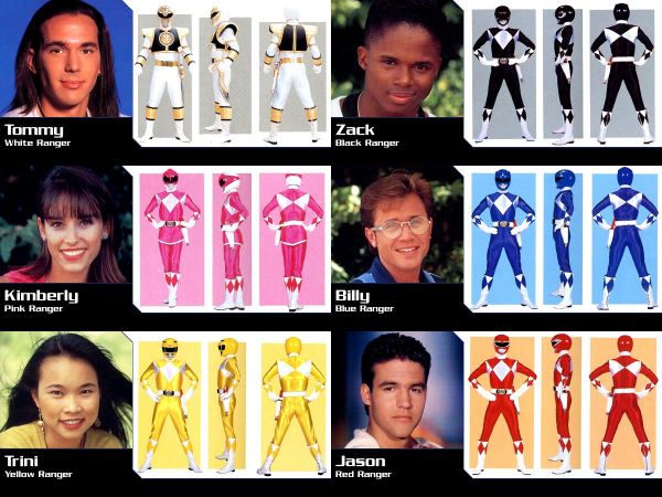 Mighty Morphin Power Rangers,albumcover