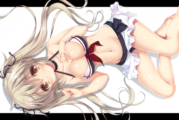 Kantai Collection,Murasame KanColle,swimwear