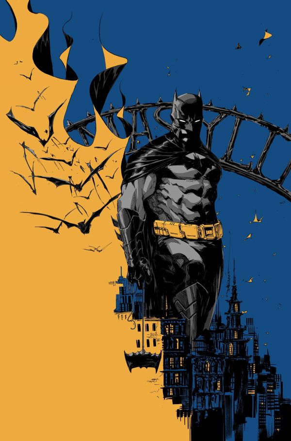 Ordynans,Batman Wieczny,ilustracja,rysunek,plakat,SZTUKA