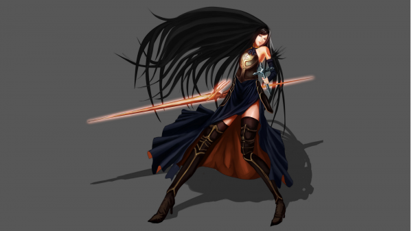 video games,video game girls,fantasy art,Castlevania,Castlevania Order Of Ecclesia,Shanoa Castlevania