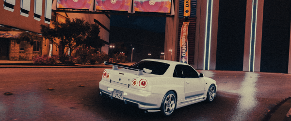 Forza Horizon 5,日産スカイラインR34,Video Game Art,日本