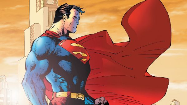 Superman composito,1920x1079 px,DC Comics,supereroe,Superuomo