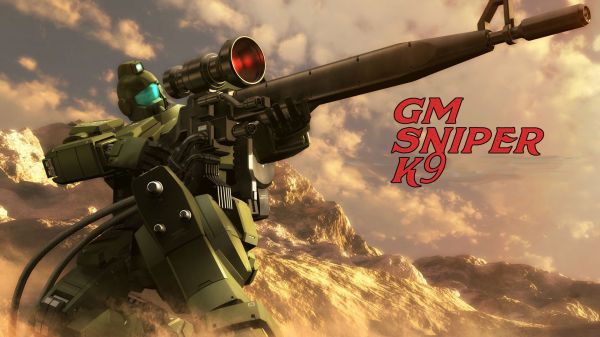 Mobile Suit Gundam 0083 Stardust Memory,vapen,soldat,mech,prickskyttegevär,Skytt