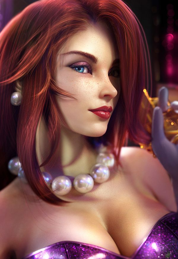 CGI,Kvinder,Liga af legender,Sevenbees,Miss Fortune,Miss Fortune League of Legends