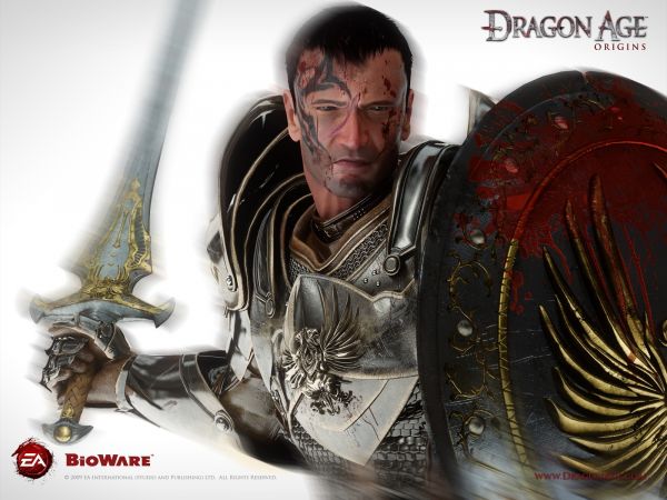 Umur naga,Dragon Age Origins,Gray Warden,sampul album,action figure