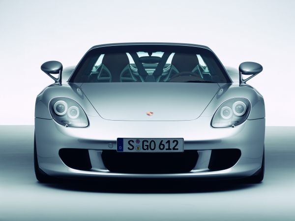 Porsche Carrera GT,ปอร์เช่,รถ,supercars,กลุ่ม volkswagen,พื้นหลังสีขาว