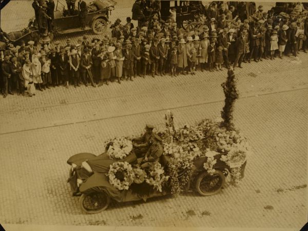 Années 1920,Irlande,les chevaux,Dublin,des voitures,voiture