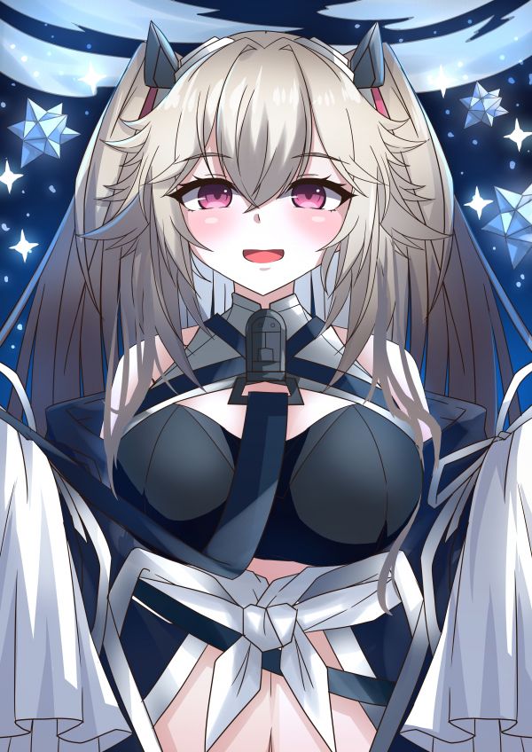 anime,anime tytöt,Azur Lane,Anchorage Azur Lane,twintails,ruskeaverikkö