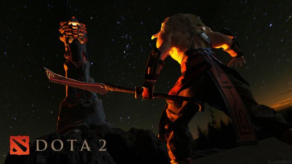 Dota 2,Juggernaut,Trevas,Captura de tela,Teatro musical,3d render