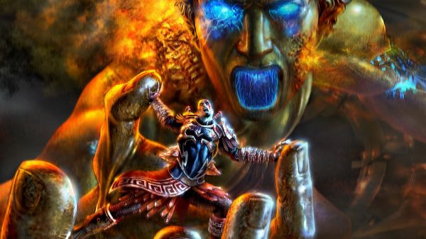 Video game, mitologi, dewa perang, Kratos, screenshot, pertandingan