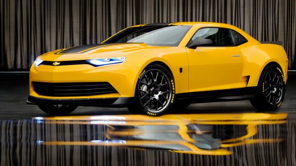 Chevrolet Camaro Bumblebee,1920x1080 пиксела