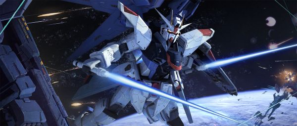 Anime,Super Robot Wars,Mobile Suit Gundam SEED,Freedom Gundam,Gundam,Mech