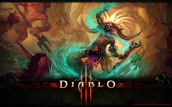 hình minh họa,thiết kế đồ họa,Con quỷ,Blizzard Entertainment,Diablo,Diablo III