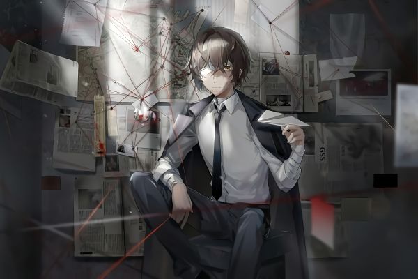 Dazai,Dazai Osamu,Bungo Stray Dogs,Anime chłopcy,husbando