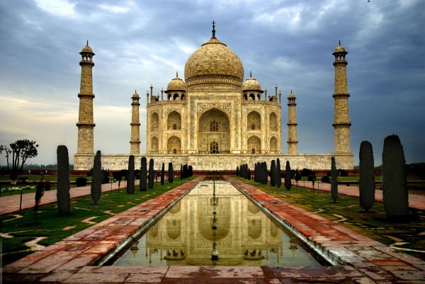 India,város,agra,Taj Mahal,építészet,üveggolyó