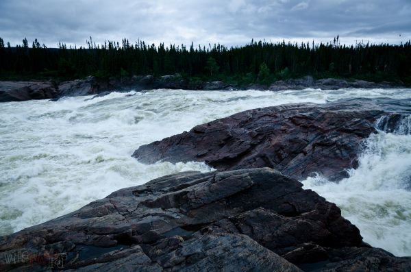 fiume,viaggio,viaggio,Canada,roccia,Terranova