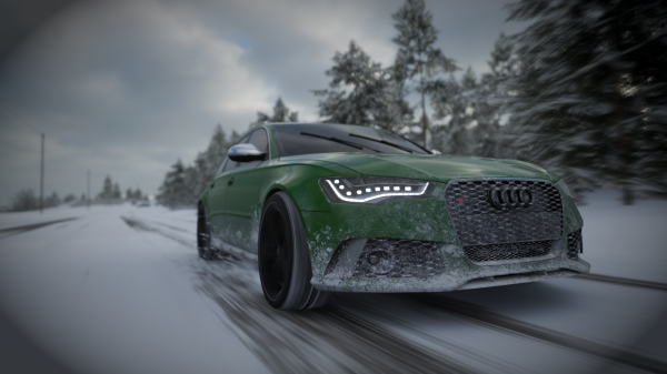 Audi,RS 6,neige,Forza Horizon 4