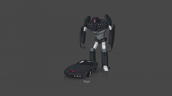 1920x1080 px,autó,K I T T,Knight Rider,Pontiac,minimalizmus