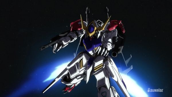 Gundam Barbatos Lupus,애니메이션,mechs,건담,기동 전사 건담 철제 고아,Super Robot Taisen