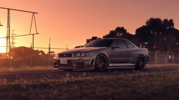 Nissan Skyline GT R R34,Nissan Skyline,Nissan,Xe ô tô Nhật Bản,JDM,Nissan Skyline GT R