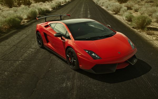 รถ,ยานพาหนะ,Lamborghini,ถนน,Lamborghini Gallardo,รถสีแดง