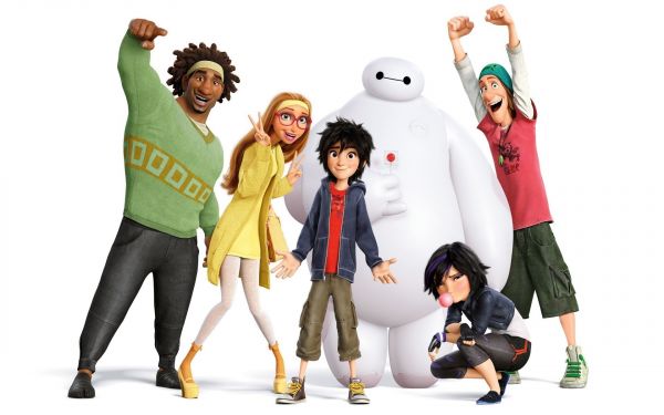 illustrazione,film,cartone animato,Walt Disney,lecca-lecca,Baymax Big Hero 6