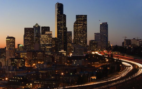 le coucher du soleil,Paysage urbain,nuit,longue exposition,ville,Horizon