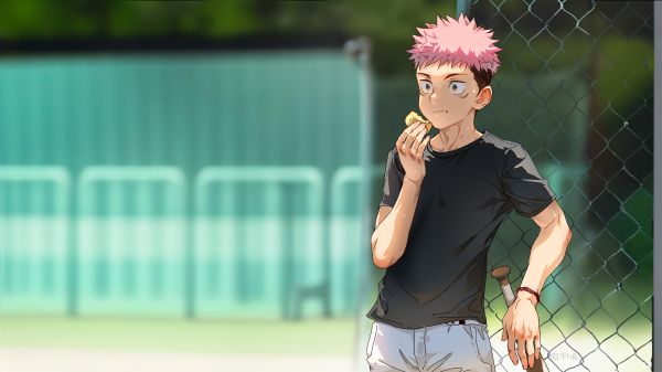 spiser,Beitemian,Yuji Itadori,Jujutsu Kaisen,baseball